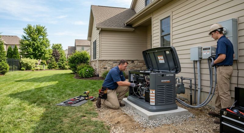 Home Generator Installation in Conroe, TX