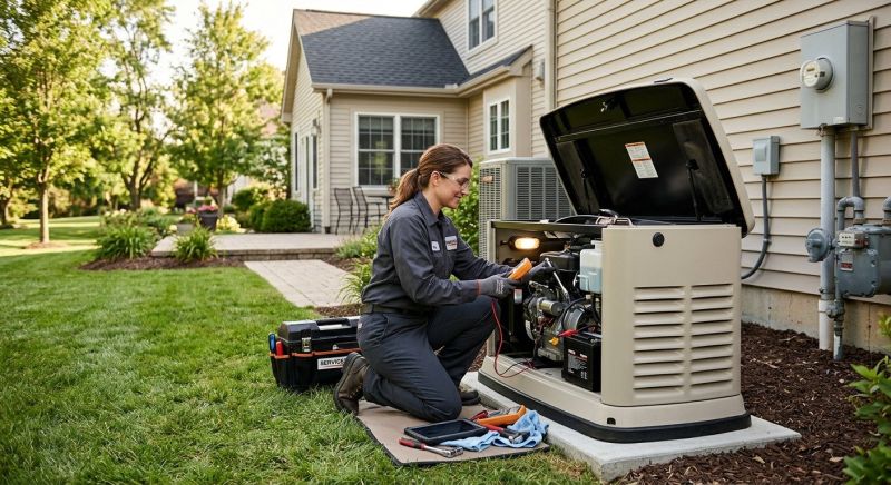 Residential Generator Service in Alpharetta, GA