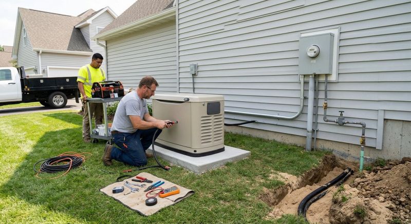 Residential Generator Service in Conroe, TX