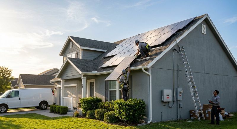 Solar Generator Installation in Conroe, TX