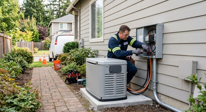 Transfer Switch Installation in Conroe, TX